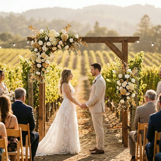 Ceremonia en el viñedo